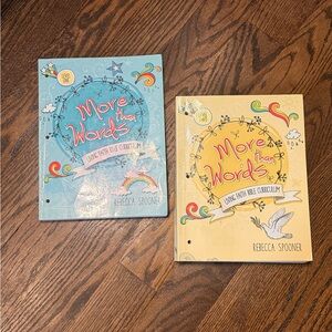 More Than Words Bible Curriculum Set - Blue & Yellow Covers